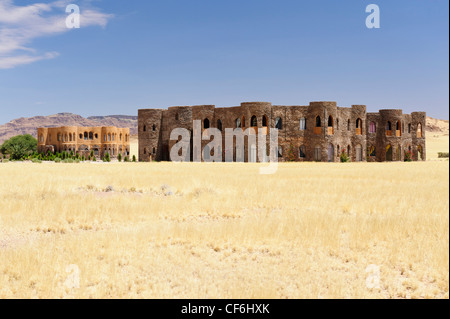 Le Mirage Desert Lodge & Wellnesshotel in der Namib-Wüste, Namibia. Stockfoto