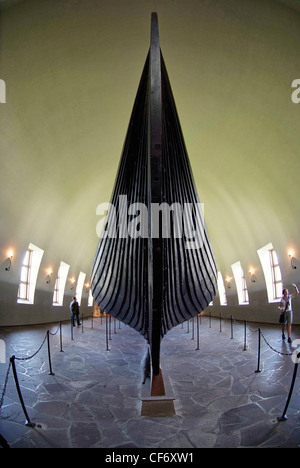 Das Wikingerschiff-Museum Norwegen (Norwegisch: Vikingskipshuset På Bygdøy) Halbinsel Bygdøy, Museum für Kulturgeschichte. Stockfoto