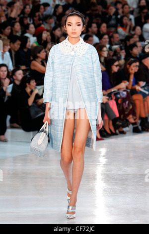 Louis Vuitton Paris bereit, WearSpringSummer 2012 Stockfoto