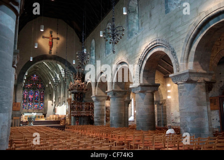 Domkirche in Norwegen (Stavanger Domkirke) ist Norwegens älteste Kathedrale St. Swithin Stockfoto