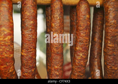 Polnische Wurst, Polen Stockfoto