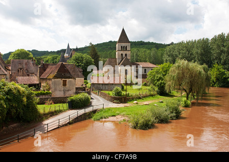 St Leon Sur Vézère Stockfoto