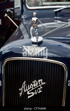 Austin sechs Motorwagen Stockfoto