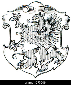 Wappen von Pommern Stockfoto