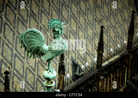 Detail der St.-Veits-Dom in Prag, Tschechische Republik Stockfoto