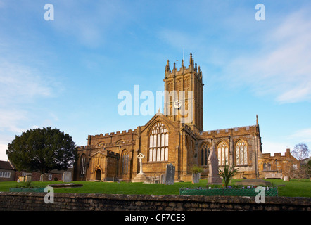 St. Marien Kirche, Ilminster, Somerset, England, Vereinigtes Königreich Stockfoto