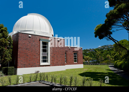 Carter Observatory in den botanischen Gärten in Wellington, Neuseeland Stockfoto