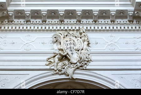 Innenraum der Chiesa di San Carlo Borromeo al Corso in Noto Stockfoto