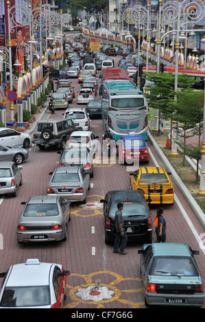 Straßenszene, Little India, Kuala Lumpur, Malaysia Stockfoto