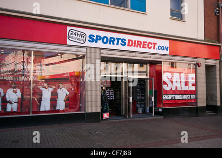 Sportsdirect.Com Sport-Shop UK Stockfoto