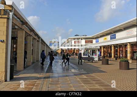 Das Lakeside Village Outlet-Shopping Developement in Doncaster Yorkshire UK Stockfoto