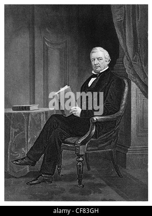 Millard Fillmore, Präsident Millard Fillmore 13. Präsident United States whig Stockfoto