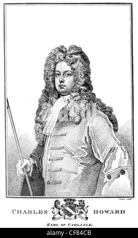 Charles Howard 3. Earl of Carlisle PC 1669 1738 britischer Staatsmann Peerage MP Gentleman des Bedchamber erste Privy Counsellor Stockfoto