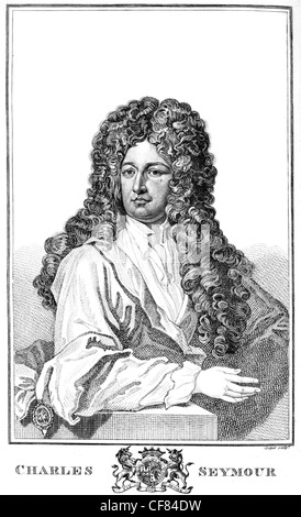 Charles Seymour 6. Herzog von Somerset 1662 1748 stolze Herzog Stockfoto