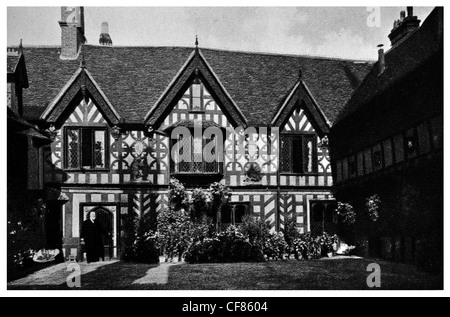 Lord Leycester Hospital in den Ruhestand zu Hause Warwick England West Gate High Street Warwickshire West Midlands England Europa UK Stockfoto