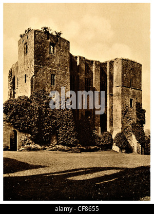 Kenilworth Castle Caesar Turm Warwickshire England Norman Tudor Königspalast West Midlands England Europa UK Stockfoto