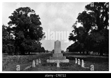 Gutsverwalters Park Denkmal für George Eliot Stockfoto