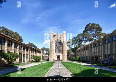 Newman College, University of Melbourne, Australien Stockfoto