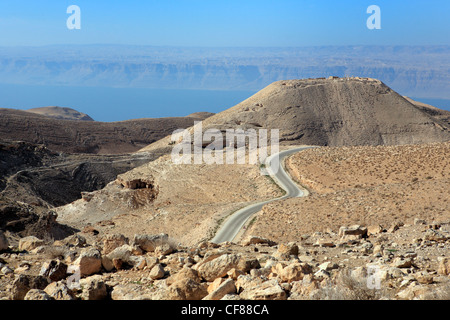 Nahost, Middle Eastern, Jordanien, Jordanien, Landschaft, Landschaft, landschaftlich, Fort, Festung, Archäologie, archäologische, Herodes t Stockfoto