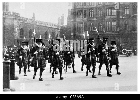 1926 Yeomen Tower of London Stockfoto