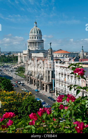 Kapital Gebäude Großtheater Havanna Kuba Stockfoto