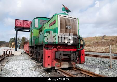 Upnor Castle Bio-Motor auf der Strecke bei Rhyd Ddu Snowdonia North Wales UK Stockfoto