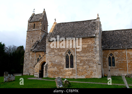 St.-Lorenz-Kirche, Barton auf der Heide, Warwickshire, England, UK Stockfoto