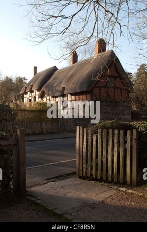 Anne Hathaway Hütte, Shottery, Warwickshire, UK Stockfoto