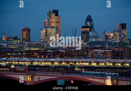 Skyline von London Stockfoto