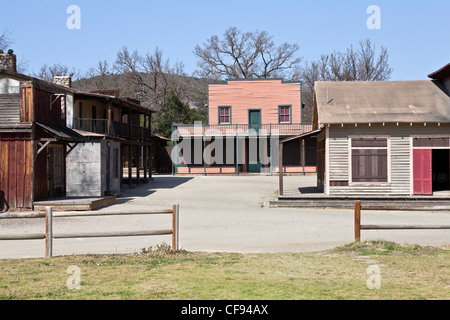 Historische US-Nationalpark im Besitz Geisterstadt in Südkalifornien. Stockfoto