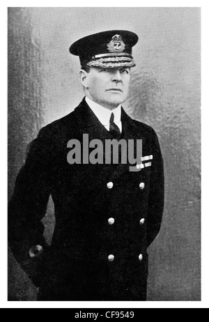 Admiral der Flotte David Richard Beatty, 1. Earl Beatty PC, GCB, OM, GCVO, DSO Royal Navy-Offizier Stockfoto