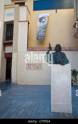 Museo Revello de Toro Museum außen Centro Historico der alten Stadt Malaga Andalusien Spanien Europa Stockfoto