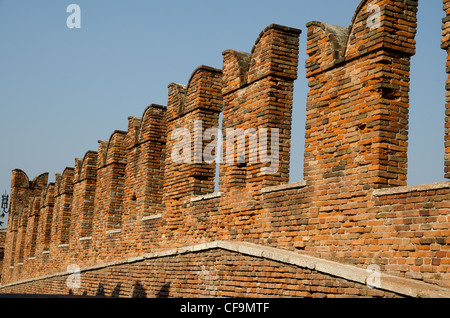 Verona ist allgemein bekannt als die Stadt von Romeo und Julia Stockfoto