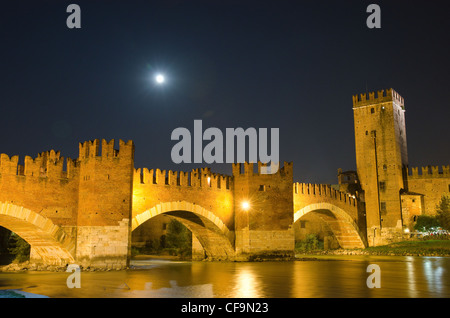 Verona ist allgemein bekannt als die Stadt von Romeo und Julia Stockfoto