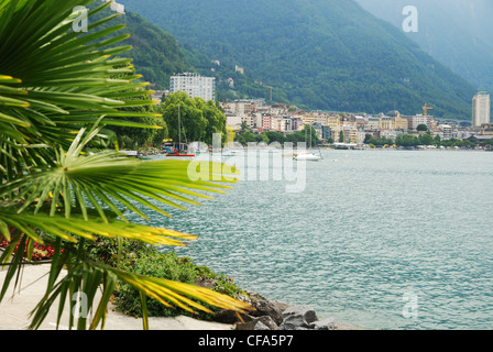 Ansicht von Montreux. Stockfoto