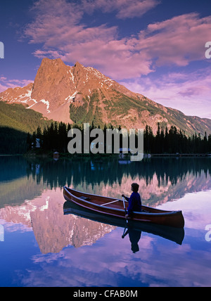 Emerald Lake, Yoho Nationalpark, Britisch-Kolumbien, Kanada.