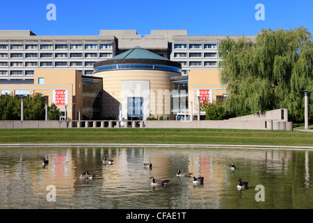 Main-Gebäude, York University, Ontario, Kanada Stockfoto