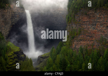 Helmcken Falls im Wells Gray Provincial Park-British Columbia, Kanada. Stockfoto