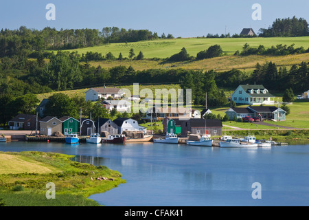 Französisch-River, Prince Edward Island, Kanada. Stockfoto