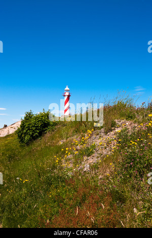 Nach Herzenslust Inhalt Leuchtturm, Neufundland und Labrador, Kanada. Stockfoto