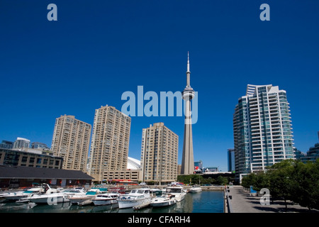 Toronto ab Harbourfront, Toronto, Ontario, Kanada Stockfoto