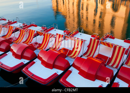 Rorschach, Korn-Haus, Schweiz, Kanton St. Gallen, See, Lake Constance, Hafen, Hafen, Reflexion, Haus, home, ehemalige Stockfoto