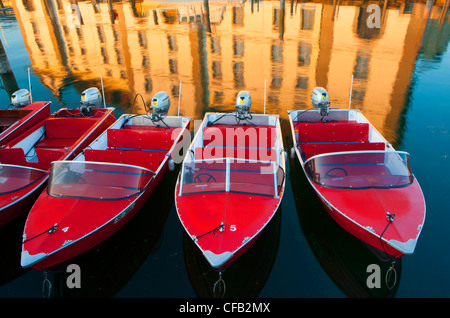 Rorschach, Korn-Haus, Schweiz, Kanton St. Gallen, See, Lake Constance, Hafen, Hafen, Reflexion, Haus, home, ehemalige Stockfoto