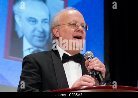 Ehemaliger politischer Berater von Präsident George W. Bush Karl Rove spricht Texas Independence Day Gala 2012. Stockfoto