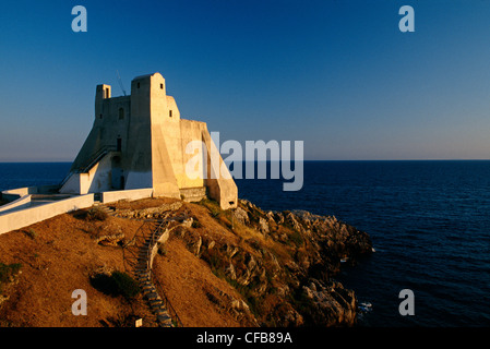 Torre Truglia. Sperlonga, Latina, Latium, Italien Stockfoto