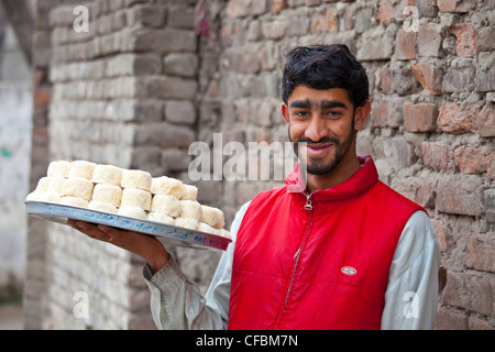 Süßwaren Hersteller, Islamabad, Pakistan Stockfoto