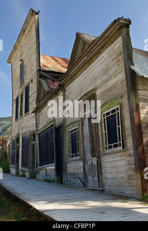 3rd Avenue Complex, Dawson City, Yukon Territorium, Kanada Stockfoto