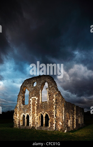 Waverley Abtei Ruinen. Stockfoto