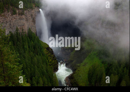 Helmcken Falls im Wells Gray Park in British Columbia Kanada Stockfoto