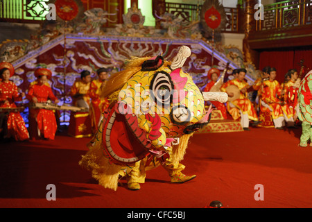 Theater spielen, Imperial Theater, Zitadelle, Kaiserstadt, Hue, Trung Bo, Vietnam Stockfoto